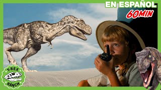 Parque de TRex | Huida divertida con dinosaurios Juguetes para niños