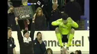 The Best Penalty save of Petr Cech 2011/2012 ( Everton v Chelsea Carling Cup )