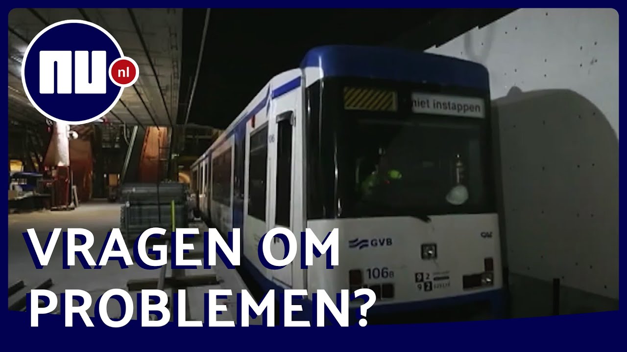 Waarom een metro onder Utrecht 'makkelijker' is dan onder Amsterdam | NU.nl