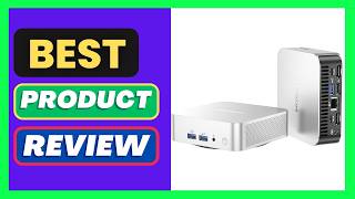 GEEKOM A6 Mini PC with AMD Ryzen 7 6800H, 16GB DDR5 RAM