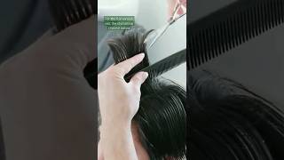 haircut with scissors  @StylistElnar  #haircut #shortvideo #shorts