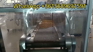 Extruded Wheat Flour Bugles Chips Frying Snacks Food Machine Processing Line Equipment Machinery