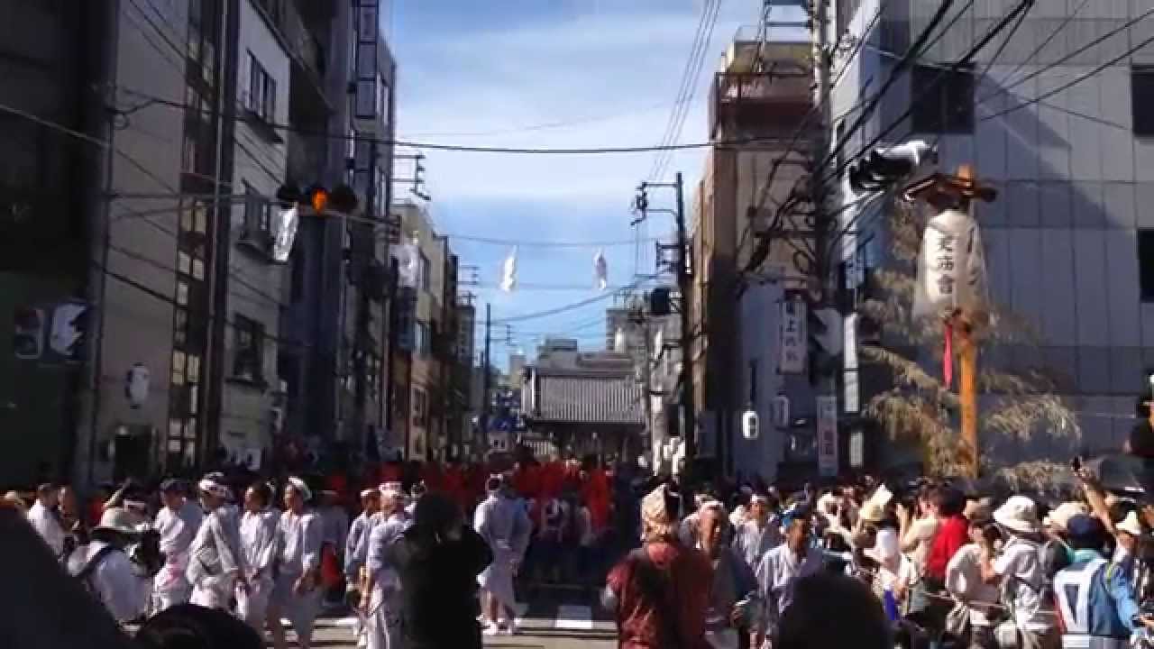 2015.07.25. Japan. Osaka. Tenjin-matsuri. Parade 3