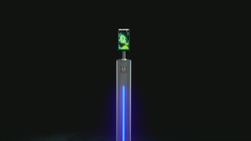 Hi Giene Super High Tech Thermometer Kiosk AI Device Zero Touch#Covid19#Pandemic#Social Distance