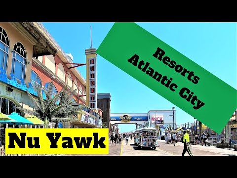 Video: Bagaimana Seorang Pejalan Tali Berjalan Dengan Zipline Di Atas Pantai Di Atlantic City