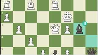 I sacrificed my bishop and then missed mate in 1