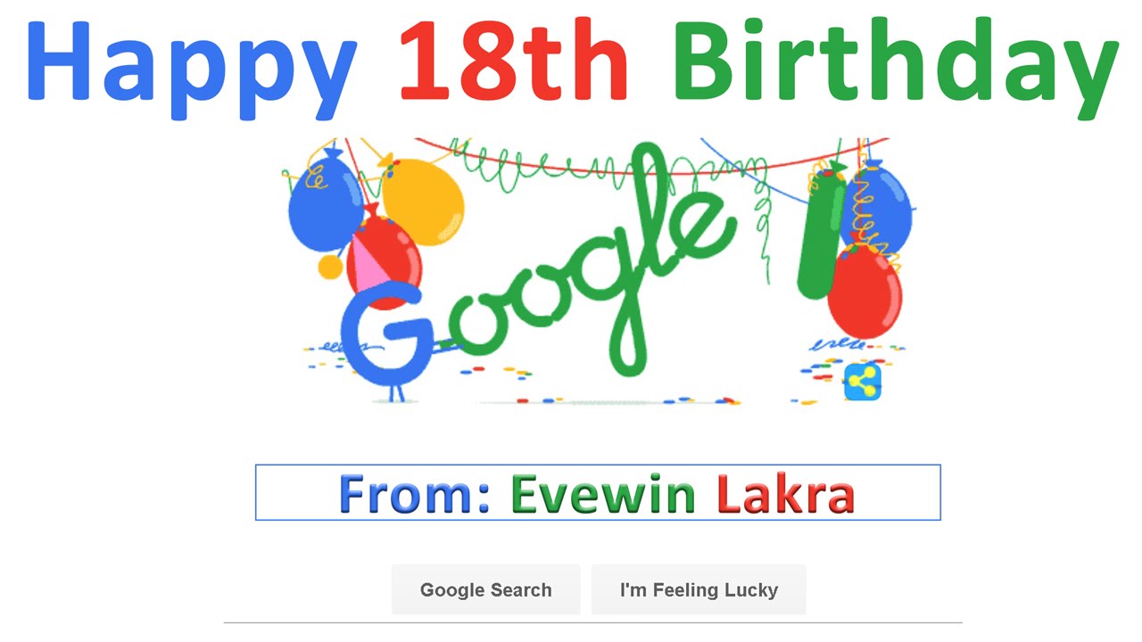 Evewin Photo Happy Birthday To Google Doodle 27th September 16 Evewin Photo Happy Birthday To Google Doodle 27th September 16