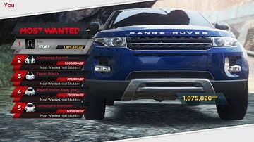 NFS Most Wanted 2012 - Range Rover Evoque