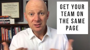 Get Your Team on the Same Page