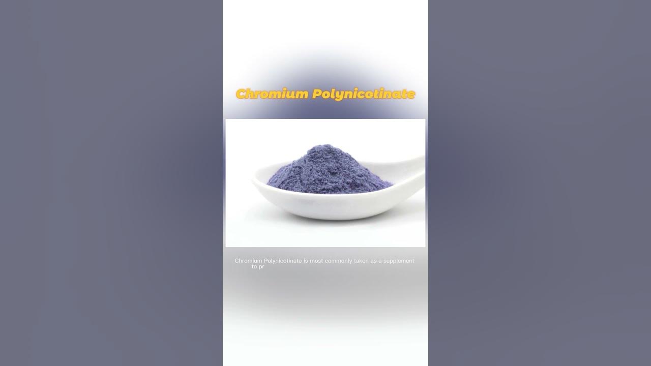What Is Chromium Polynicotinate