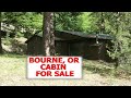 SOLD!  Eastern Oregon Cabin for Sale | Natural Spring Water | Off Grid | Real Estate