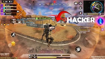 Speed and aimbot hacker killed all of us 🤬 | Call of Duty Mobile Battle Royale