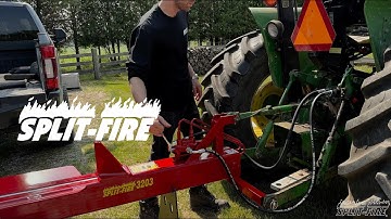 How to set up a Split-Fire Auxiliary Log Splitter 4k
