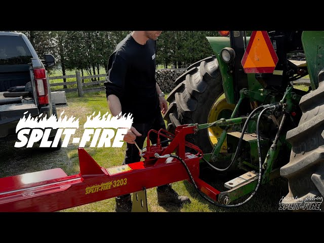 How to set up a Split-Fire Auxiliary Log Splitter 4k