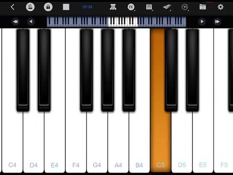 تعليم عزف انت الحب ام كلثوم مقطع وعمري ما اشكي من حبك مهما غرامك لوعني بيانو سهل