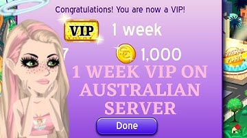 Buying 1 week VIP on Australian server! - NOOB TO VIP