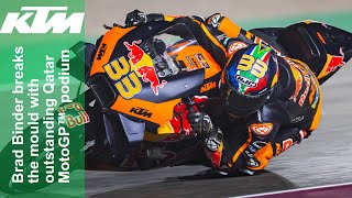Brad Binder breaks the mould with outstanding Qatar MotoGP™ 2022 podium (KTM News with subtitles)