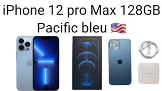 VÉRIFIONS ENSEMBLE UN IPHONE 📱 12 Pro Max pacifique bleu sur ROIBATHO IMEI CHECKER APK12.0 free