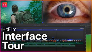 Learning the HitFilm interface basics | My First Project