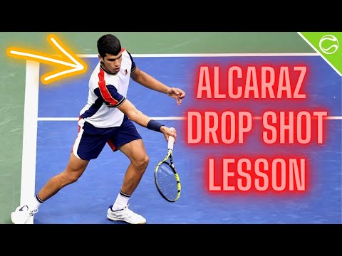 How To Hit A Dropshot Like Alcaraz - Tennis Lesson