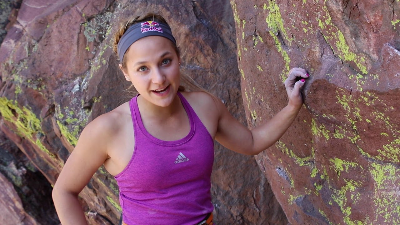 Laura and Sasha climb Vertigo