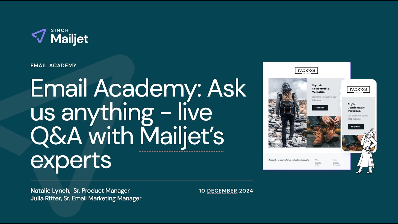 Email Academy: Ask us anything - live Q&A with Mailjet’s experts