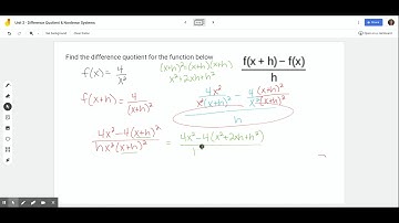 Difference Quotient - Part 2