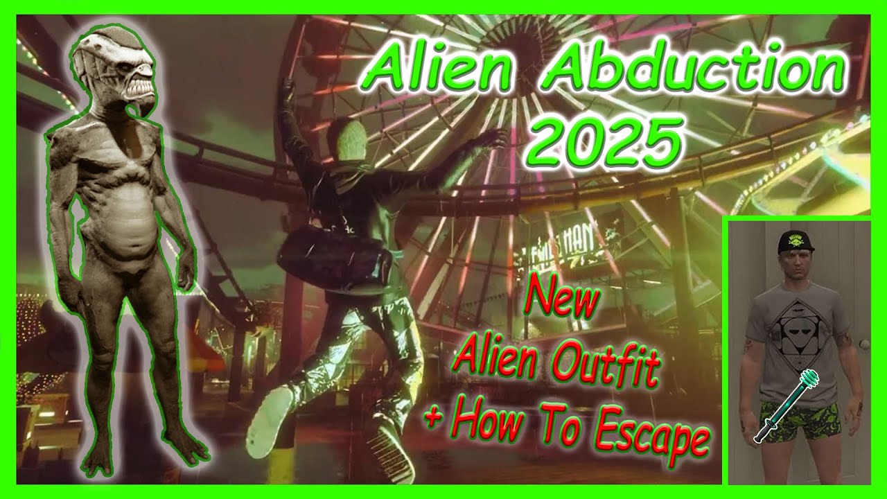 Unlock The NEW Grey Alien Outfit and Escape the Alien Bunker - GTA V Online