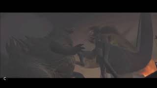 Godzilla vs MUTO test footage (Godzilla 2014)