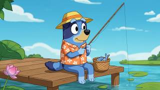 Bluey’s Quiet Summer by the Lake 🌿🌼 Soft Lofi Beats for Relax, Study & Calm Minds screenshot 1