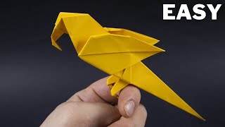 Origami Paper Parrot - Hoe maak je Origami Parrot? (Eenvoudige zelfstudie) 🦜