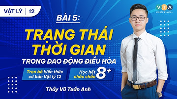 Bài 5: TRẠNG THÁI - THỜI GIAN TRONG DAO ĐỘNG ĐIỀU HÒA | Thầy Vũ Tuấn An