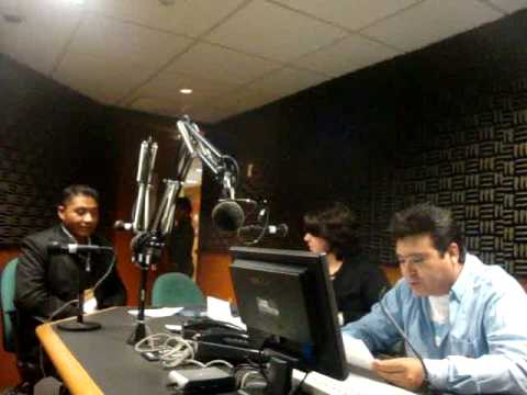 interview at radio station "radio ciudadana 660 am...