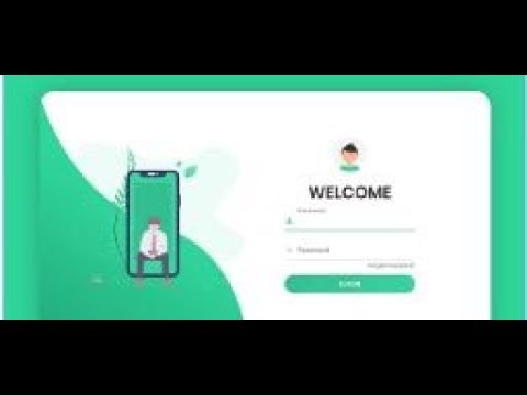 Responsive Animated Login Form Using HTML & CSS & JavaScript (2020 ...