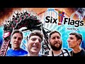 9 coasters nuls  six flags americaca ctait encore un parc de m first drop in  vlog 19