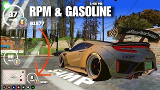 [ SHARE ] UPDATE MOD HUD FIVEM   GASOLINE, SPEEDOMETER GTA SA !. SUPPORT SAMP