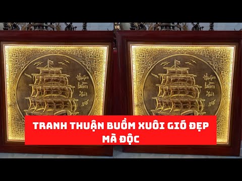 Tranh treo tường, thuận buồm xuôi gió siêu sang trọng