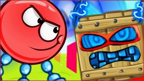 RED BALL 4 NEW LEVEL BOSS cartoon game walkthrough Volume 5 INTO THE CAVE Update level 61 - 75 hack
