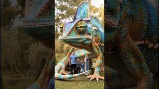 Bunglon surai raksasa #shorts #shortvideo