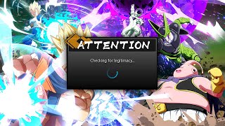 Dragonball FighterZ Anti Piracy Screen