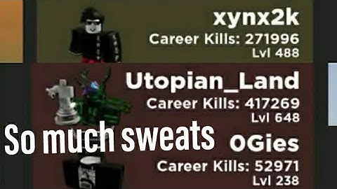 When you join a tryhard only server in arsenal