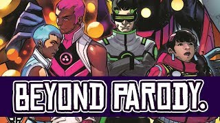 Famous Marvel Comics TROLLS ITSELF with New Warriors! Trailer DOWNVOTED to Oblivion! Wealth