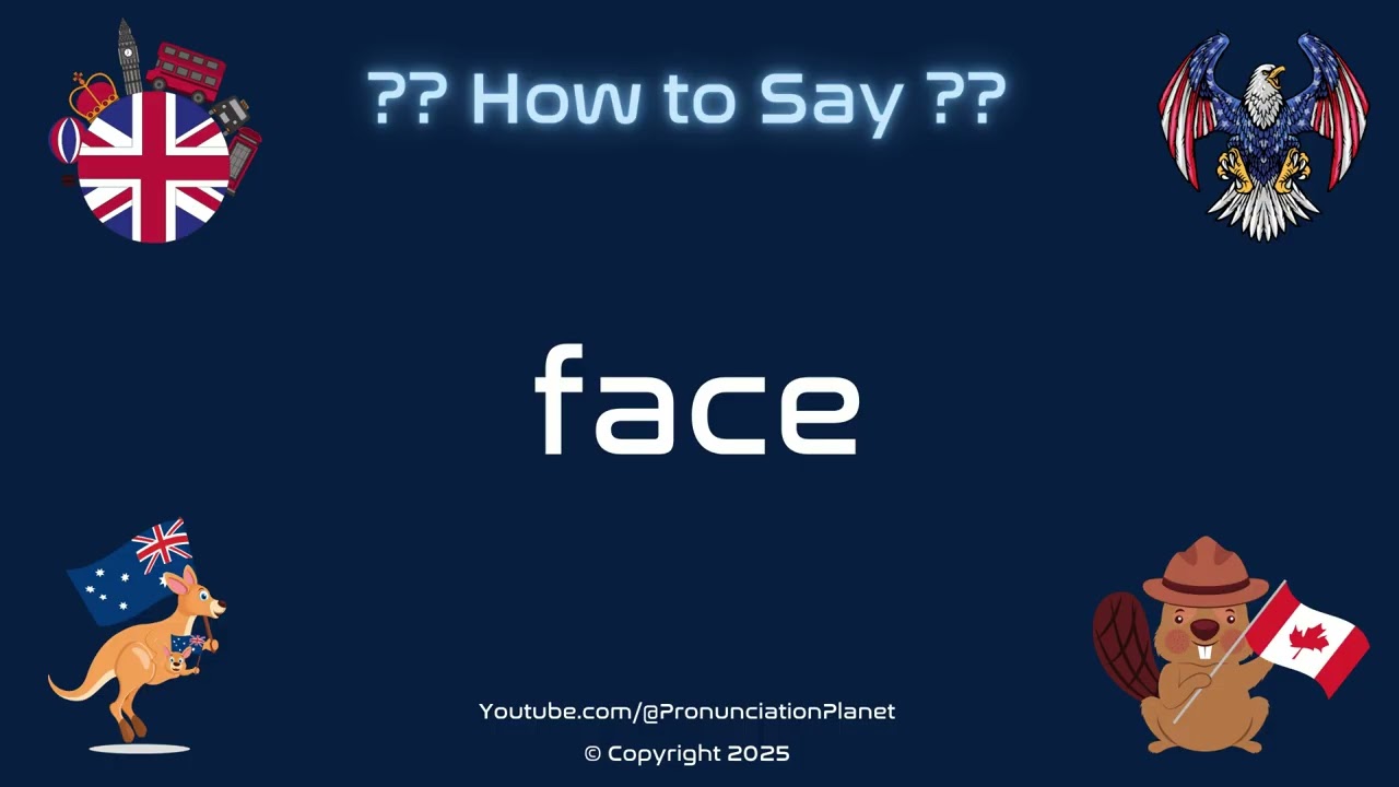😊👤 How to Pronounce face? (CORRECTLY) | Pronunciation Planet