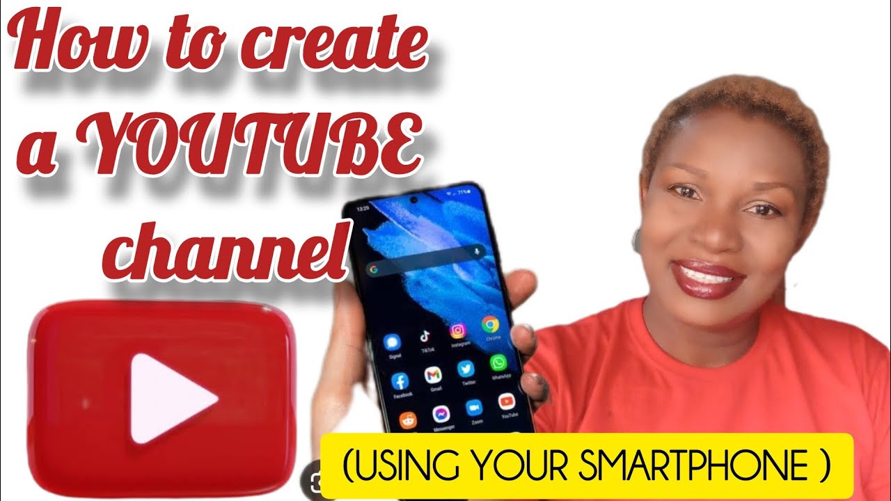 HOW TO CREATE A YOUTUBE CHANNEL (EASY AND SIMPLE WAY USING YOUR PHONE ...
