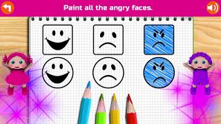 Learning Shapes Numbers and Letters with EduPaint