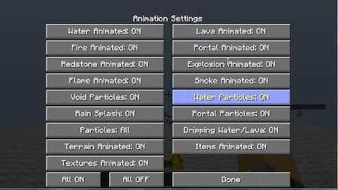 no more blocks mod: Optifine