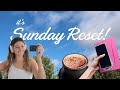 sunday reset with me - journaling, cleaning &amp; organizing!