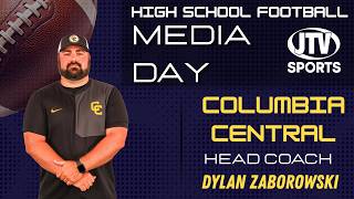 2026 JTV Football Media Days: Columbia Central HC Dylan Zaborowski