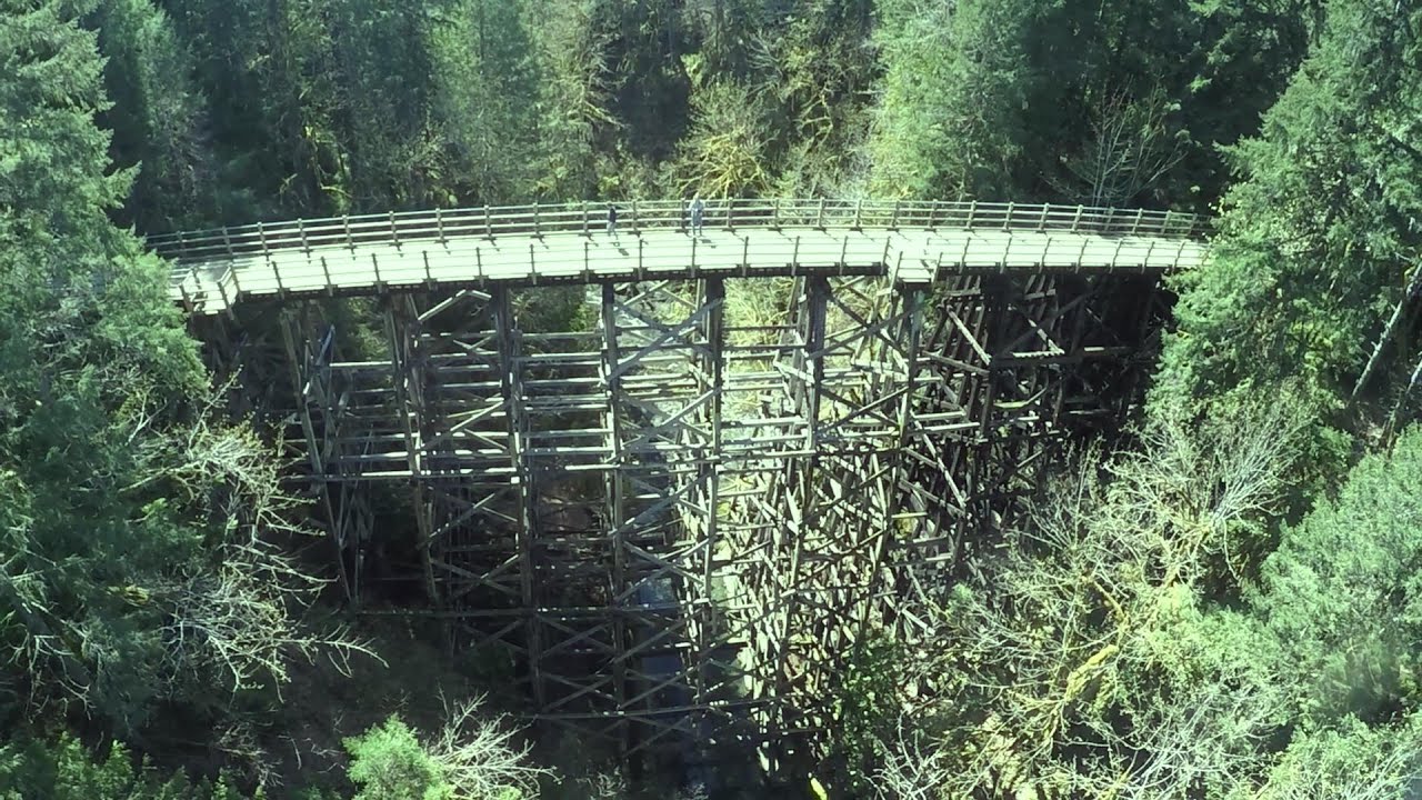 HOLT TRESTLE COWICHAN VALLEY BC 4K
