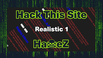 Hack This Site: Realistic Web Mission – Level 1